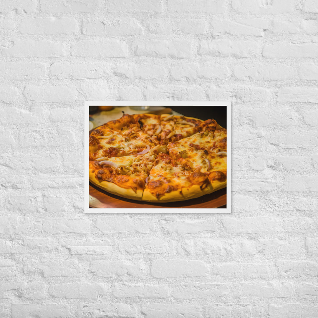 Pizza Framed poster 🤤 from Yumify.AI