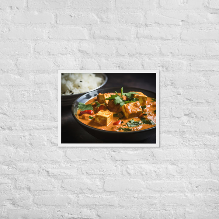 Paneer Curry Framed poster 🤤 from Yumify.AI