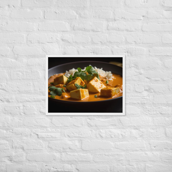 Paneer Curry Framed poster 🤤 from Yumify.AI