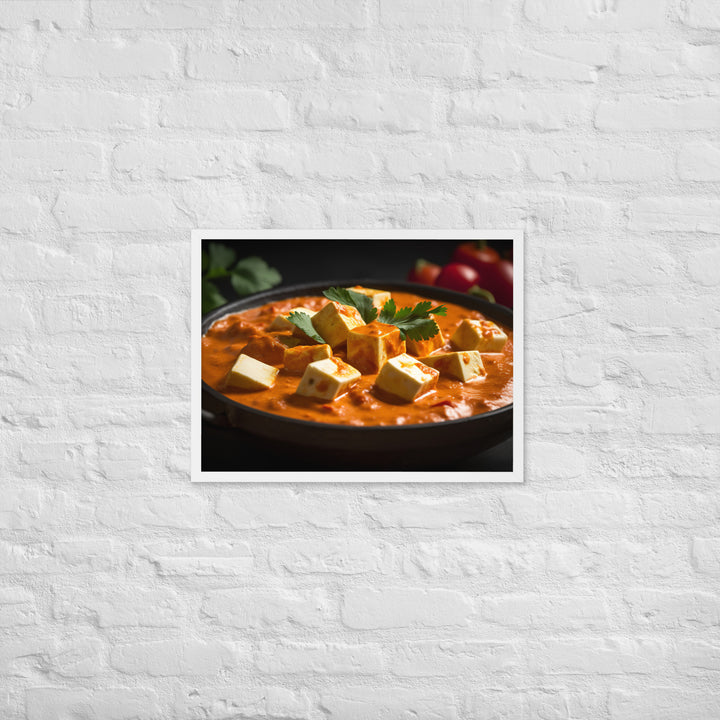 Paneer Curry Framed poster 🤤 from Yumify.AI