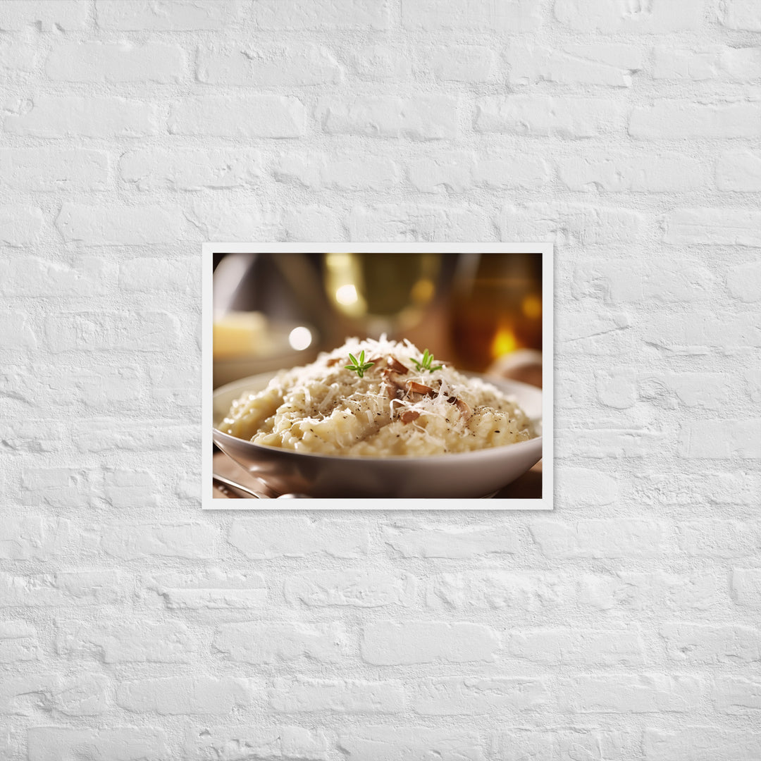 Parmesan Risotto Framed poster 🤤 from Yumify.AI