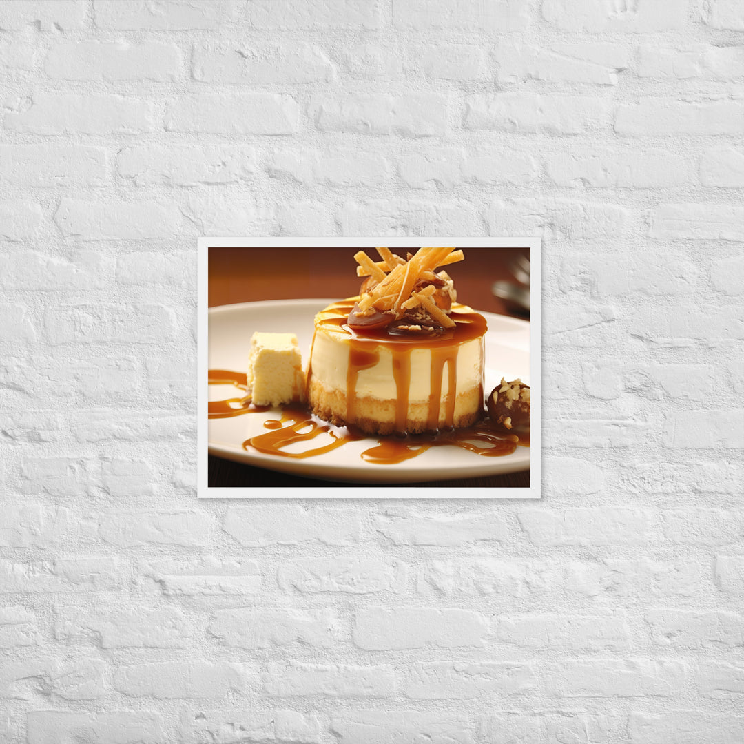 Cheese Dessert Framed poster 🤤 from Yumify.AI