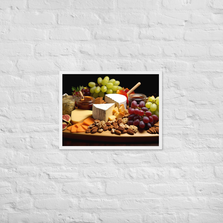 Cheese Platter Framed poster 🤤 from Yumify.AI