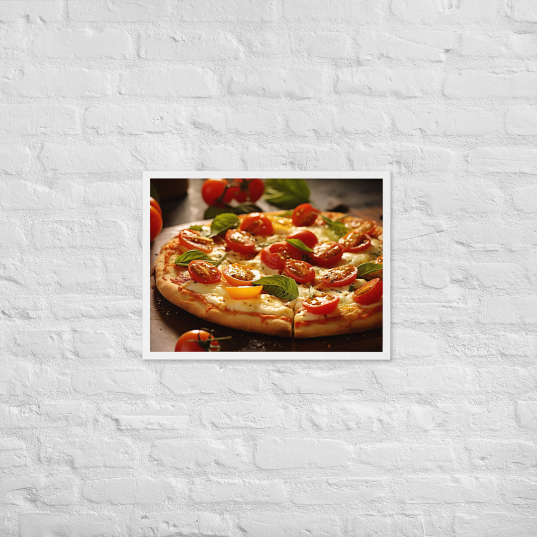 Cheese Pizza Framed poster 🤤 from Yumify.AI