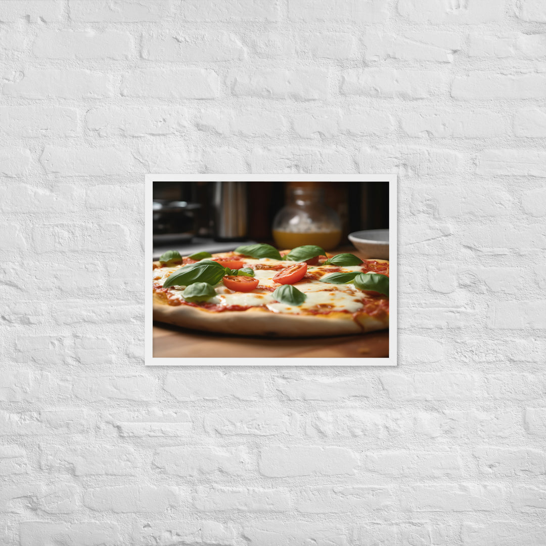 Margherita Pizza Framed poster 🤤 from Yumify.AI