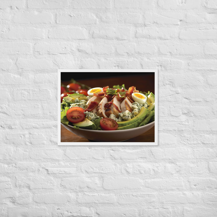 Cobb Salad Framed poster 🤤 from Yumify.AI