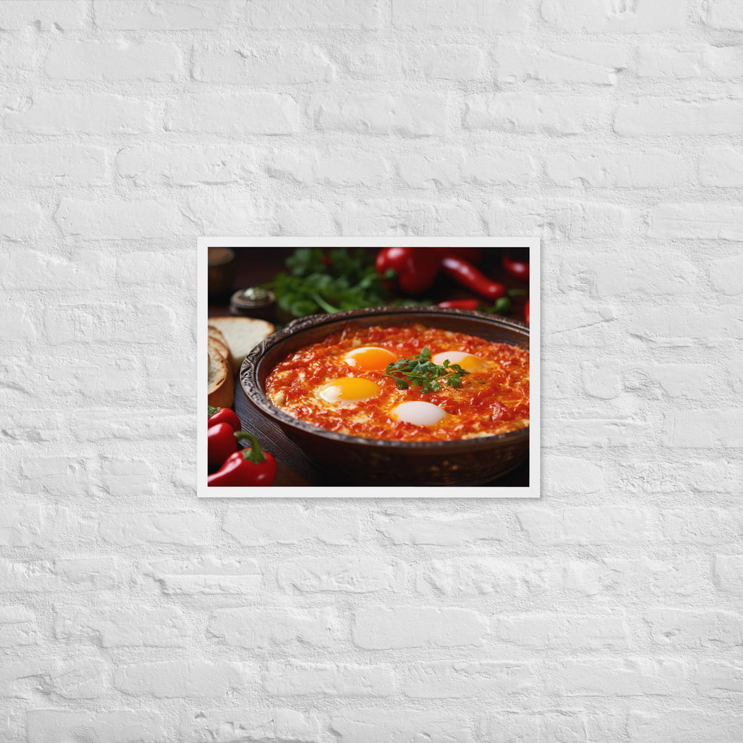 Menemen Framed poster 🤤 from Yumify.AI