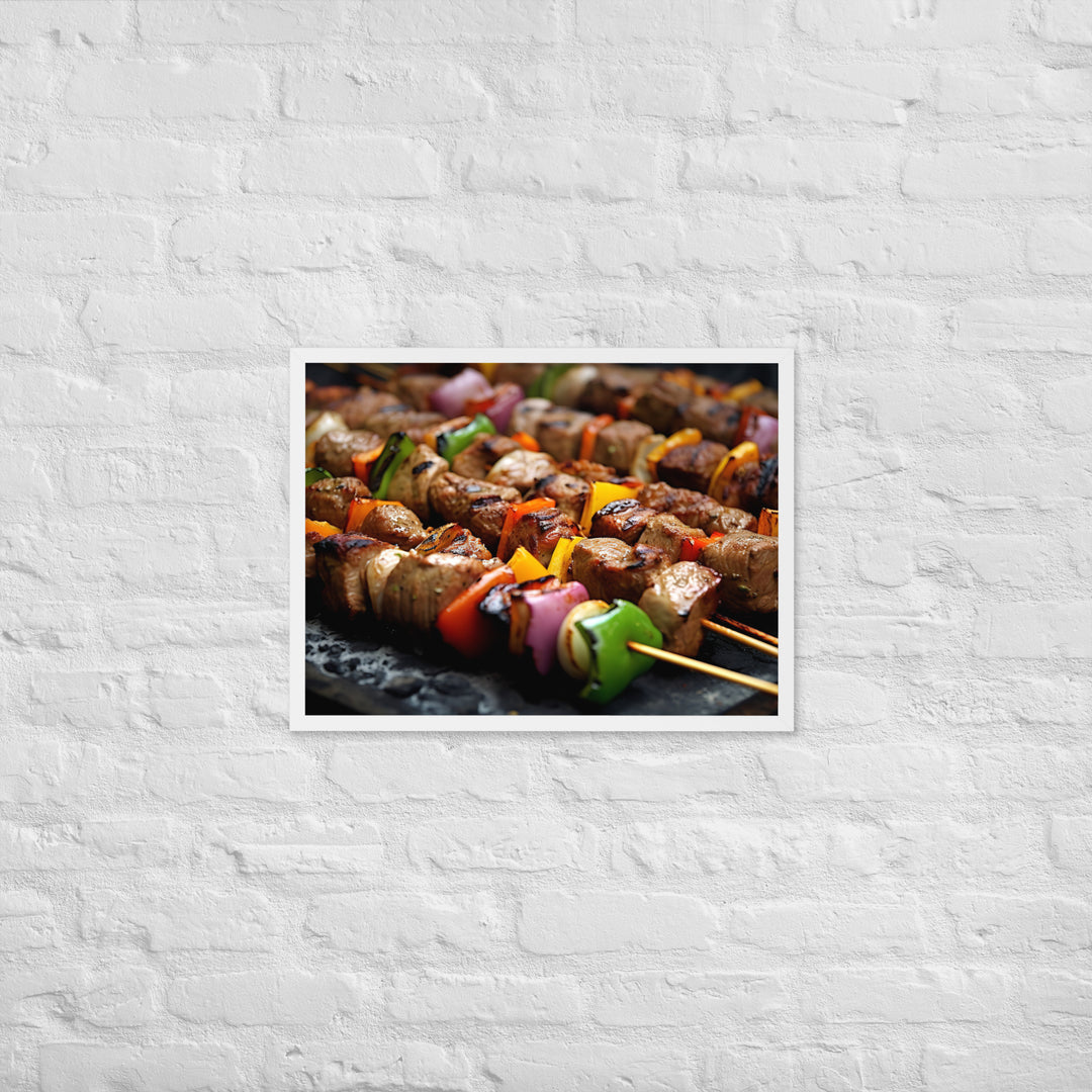 Kebab Framed poster 🤤 from Yumify.AI