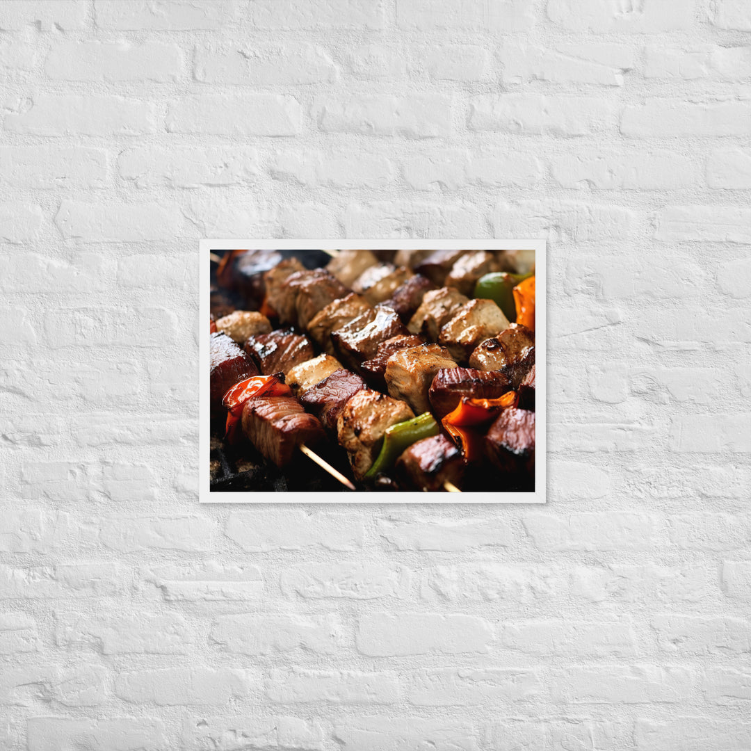 Kebab Framed poster 🤤 from Yumify.AI