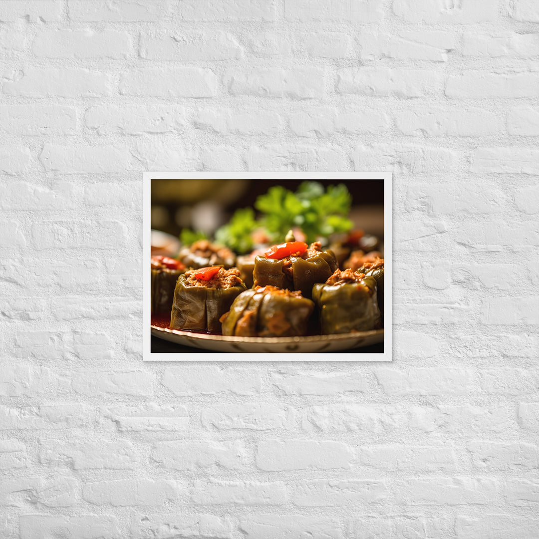 Dolma Framed poster 🤤 from Yumify.AI