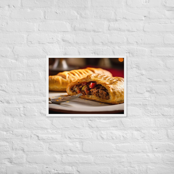 Cornish Pasty Framed poster 🤤 from Yumify.AI