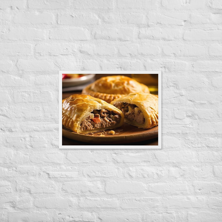 Cornish Pasty Framed poster 🤤 from Yumify.AI