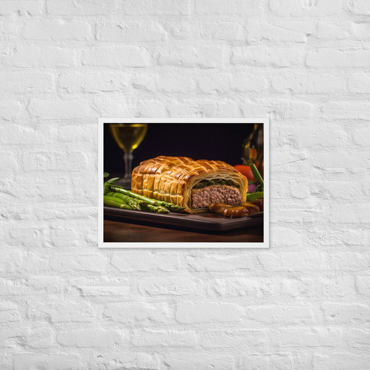 Beef Wellington Framed poster 🤤 from Yumify.AI