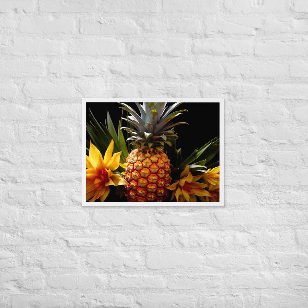 Pineapple Framed poster 🤤 from Yumify.AI