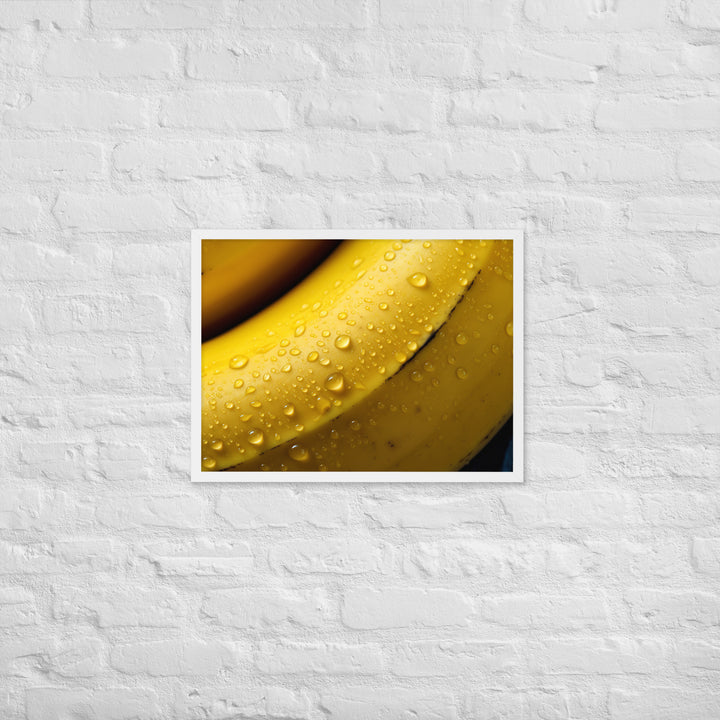 Banana Framed poster 🤤 from Yumify.AI