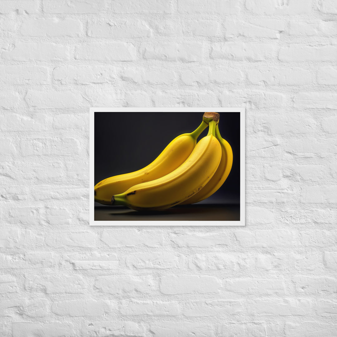 Banana Framed poster 🤤 from Yumify.AI