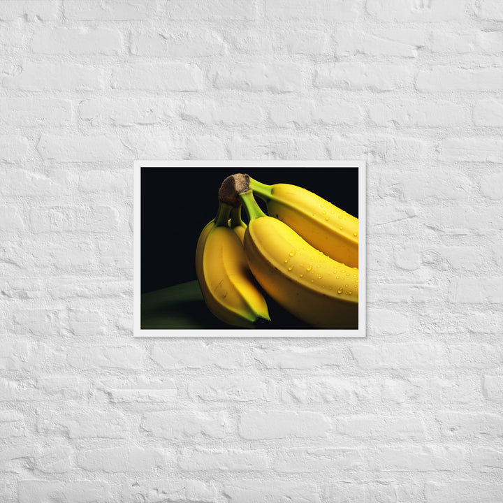 Banana Framed poster 🤤 from Yumify.AI