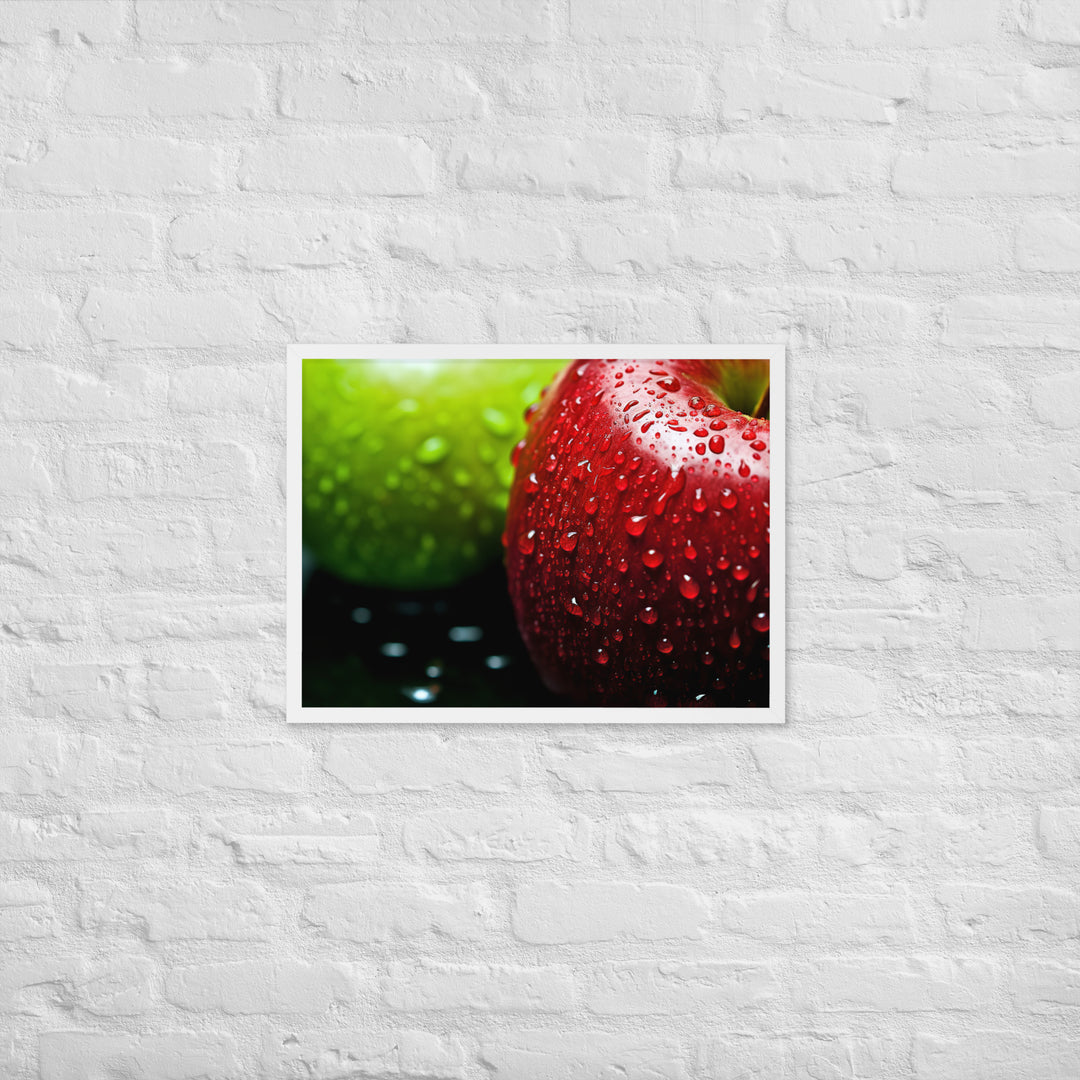 Apple Framed poster 🤤 from Yumify.AI