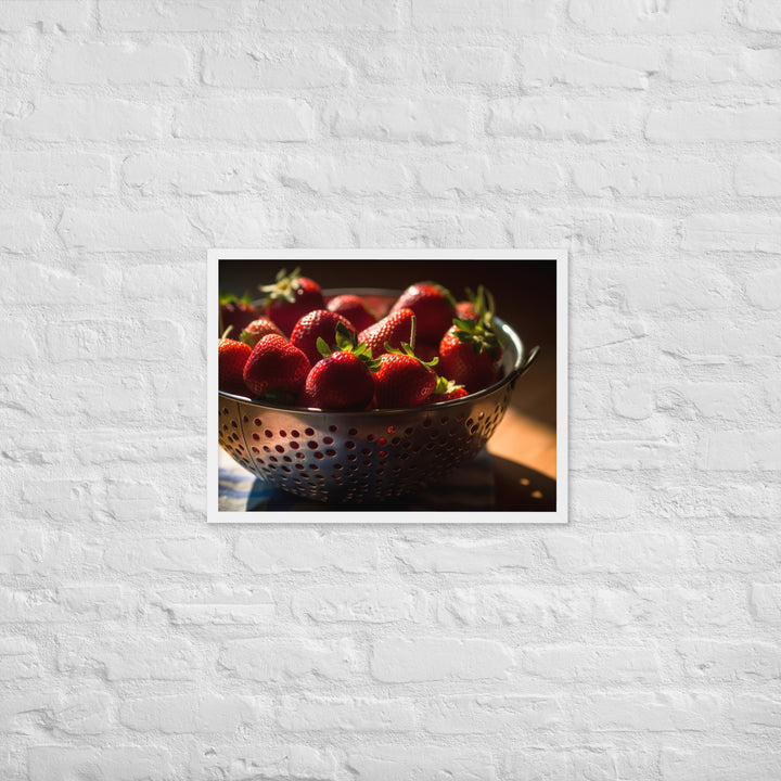 Sun Kissed Berries Framed poster 🤤 from Yumify.AI