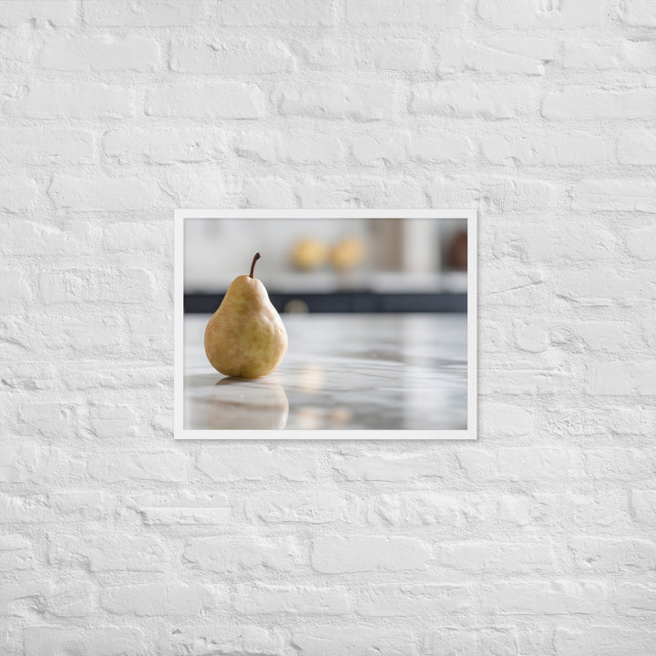 Bosc Pears Framed poster 🤤 from Yumify.AI