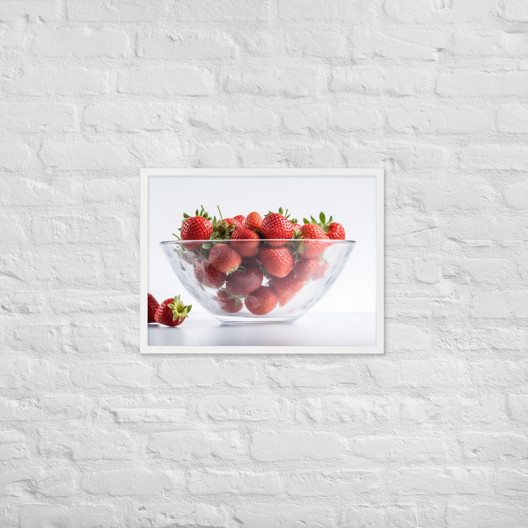 Berrylicious Treat Framed poster 🤤 from Yumify.AI