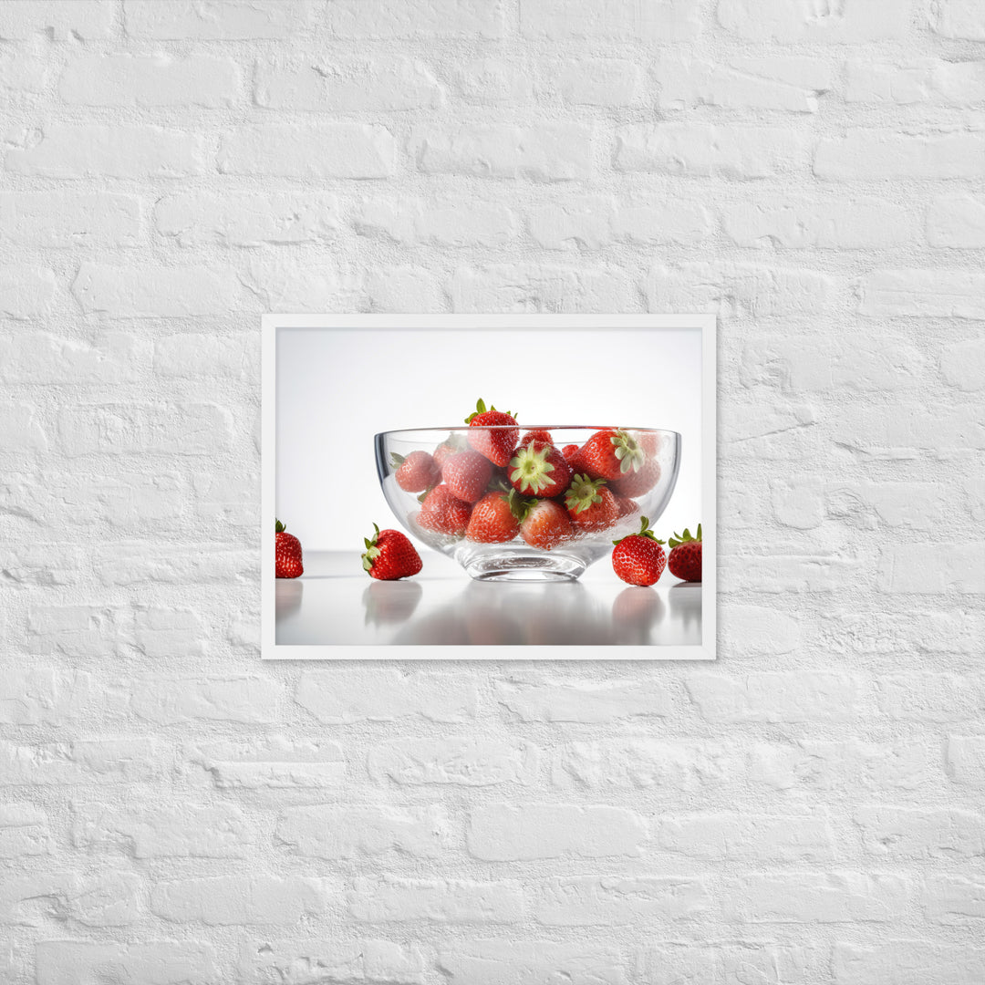 Berrylicious Treat Framed poster 🤤 from Yumify.AI