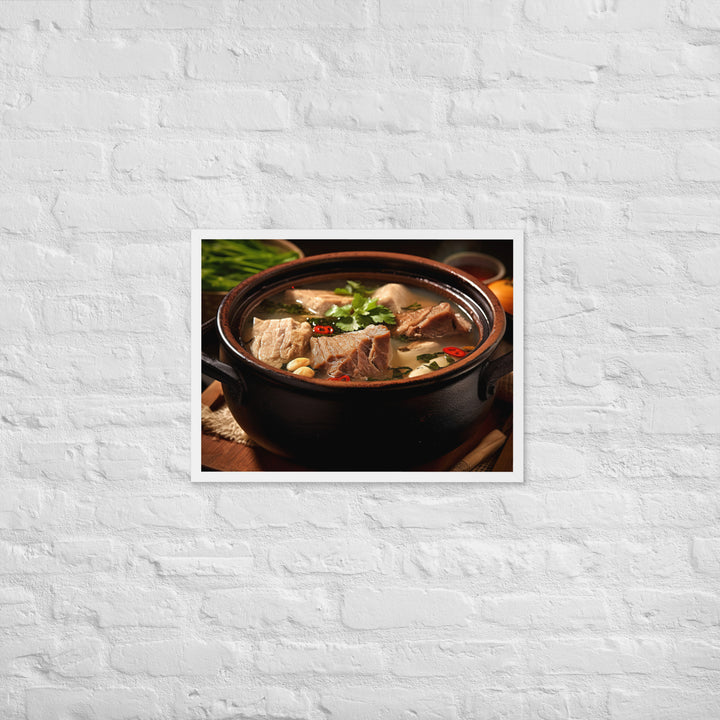 Bak Kut Teh Framed poster 🤤 from Yumify.AI