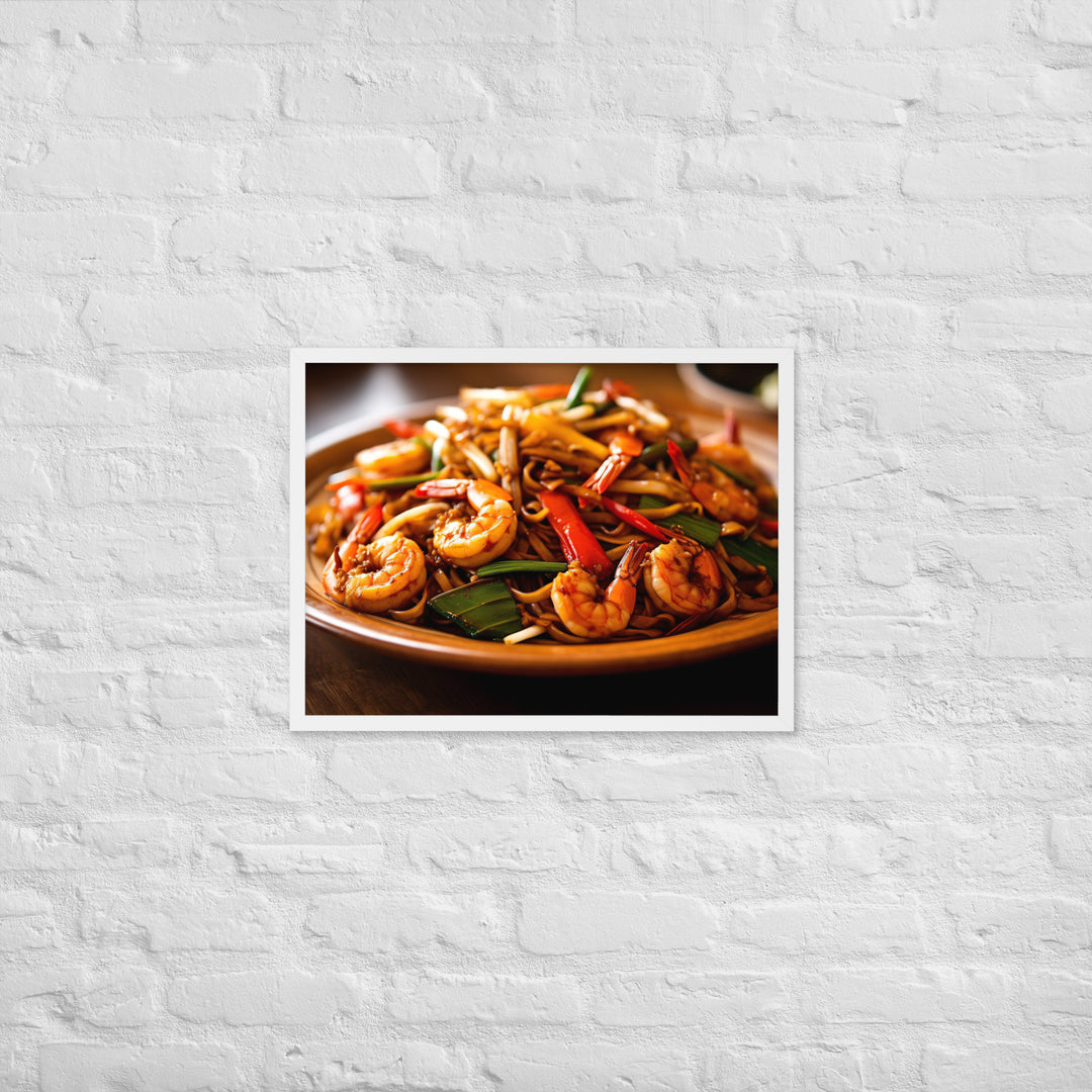 Mee Goreng Framed poster 🤤 from Yumify.AI