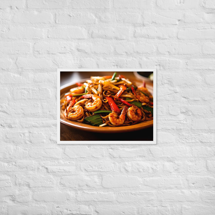 Mee Goreng Framed poster 🤤 from Yumify.AI