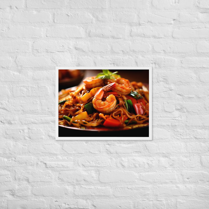 Mee Goreng Framed poster 🤤 from Yumify.AI