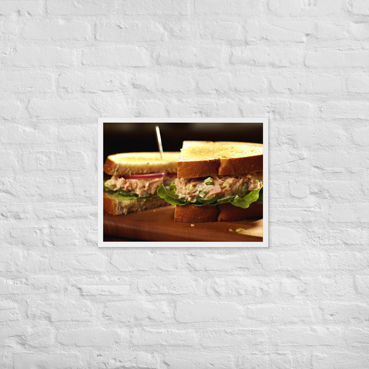 Tuna Salad Sandwich Framed poster 🤤 from Yumify.AI