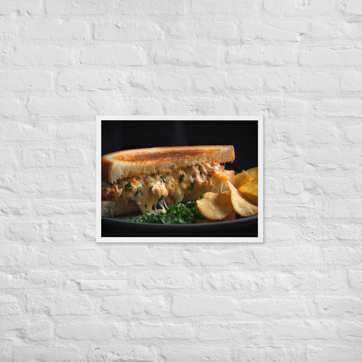 Toasty Tuna Melt Framed poster 🤤 from Yumify.AI