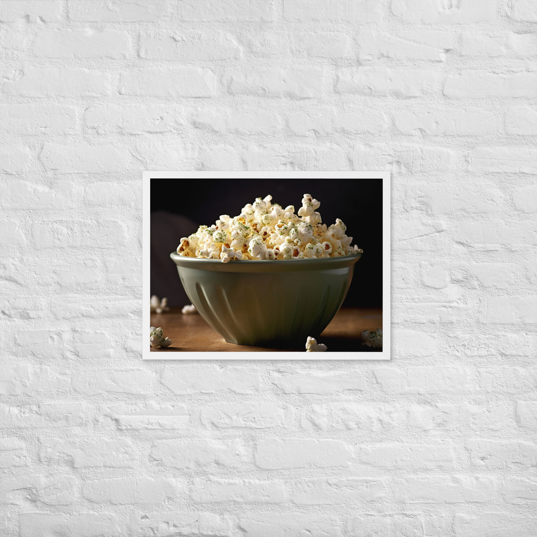 Ranch Popcorn Framed poster 🤤 from Yumify.AI