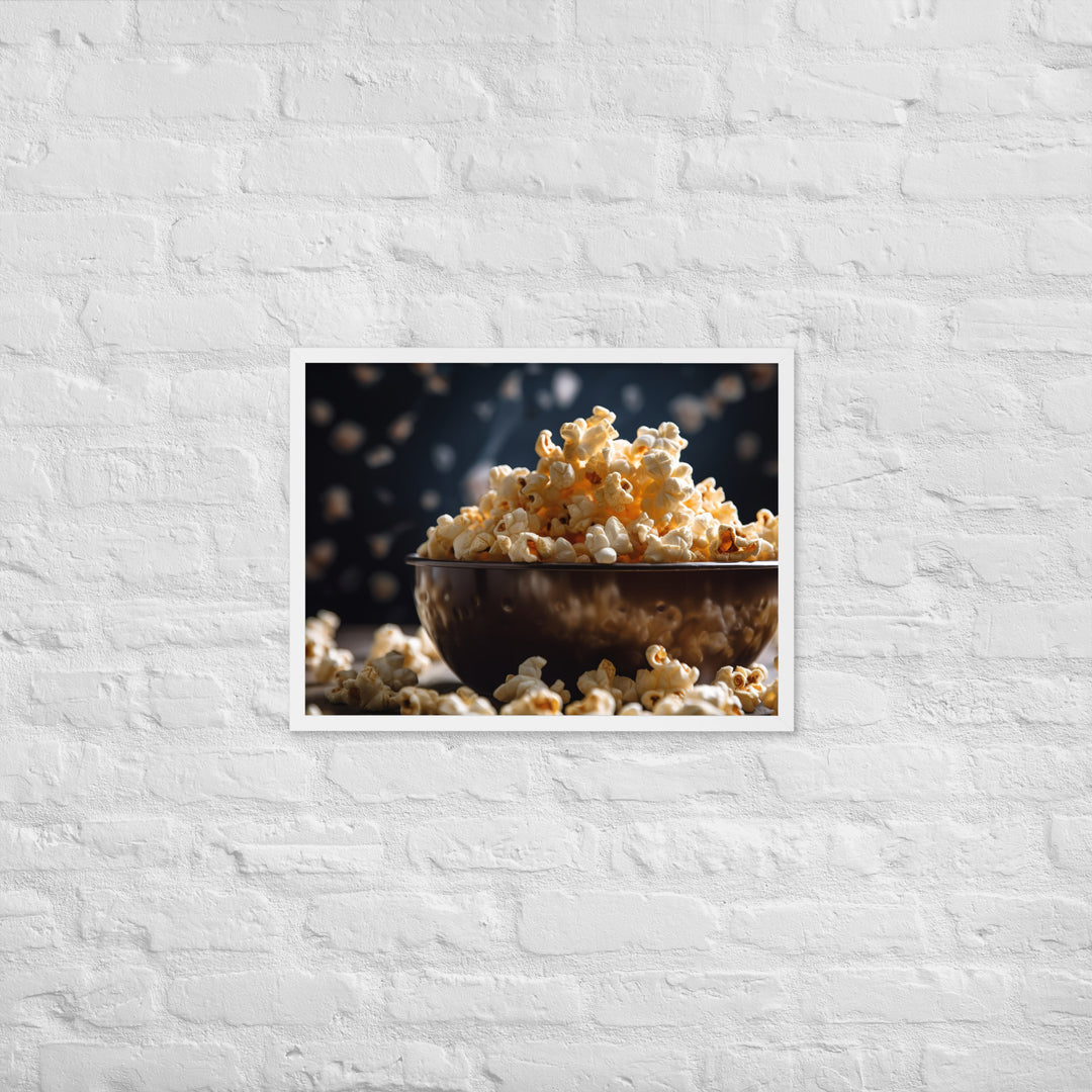 Kettle Corn Framed poster 🤤 from Yumify.AI