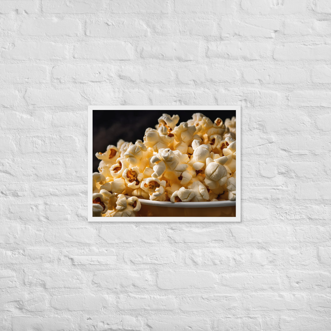 Kettle Corn Framed poster 🤤 from Yumify.AI