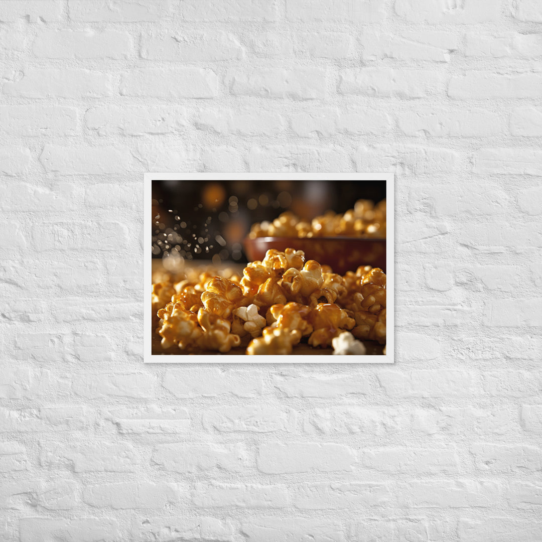 Cinnamon Sugar Popcorn Framed poster 🤤 from Yumify.AI