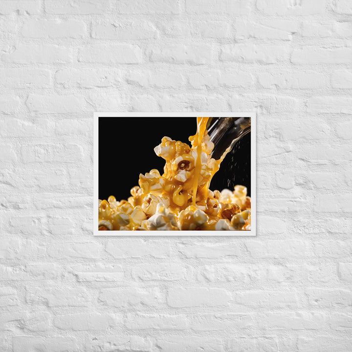 Buttered Popcorn Framed poster 🤤 from Yumify.AI