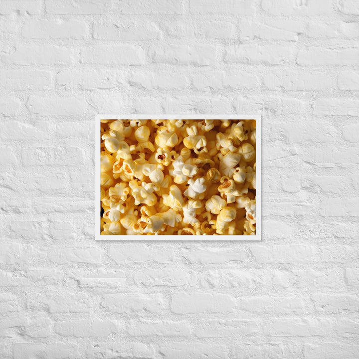 Buttered Popcorn Framed poster 🤤 from Yumify.AI