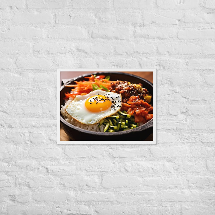 Bibimbap Framed poster 🤤 from Yumify.AI