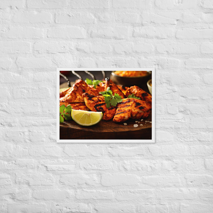 Tandoori Chicken Framed poster 🤤 from Yumify.AI