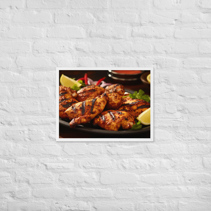 Tandoori Chicken Framed poster 🤤 from Yumify.AI