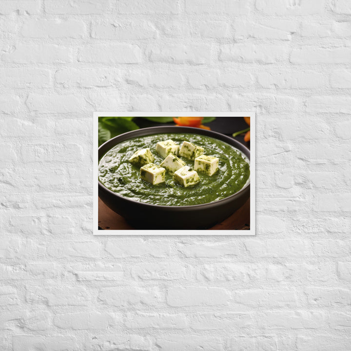 Palak Paneer Framed poster 🤤 from Yumify.AI