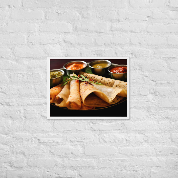 Masala Dosa Framed poster 🤤 from Yumify.AI