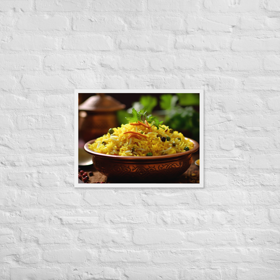 Biryani Framed poster 🤤 from Yumify.AI