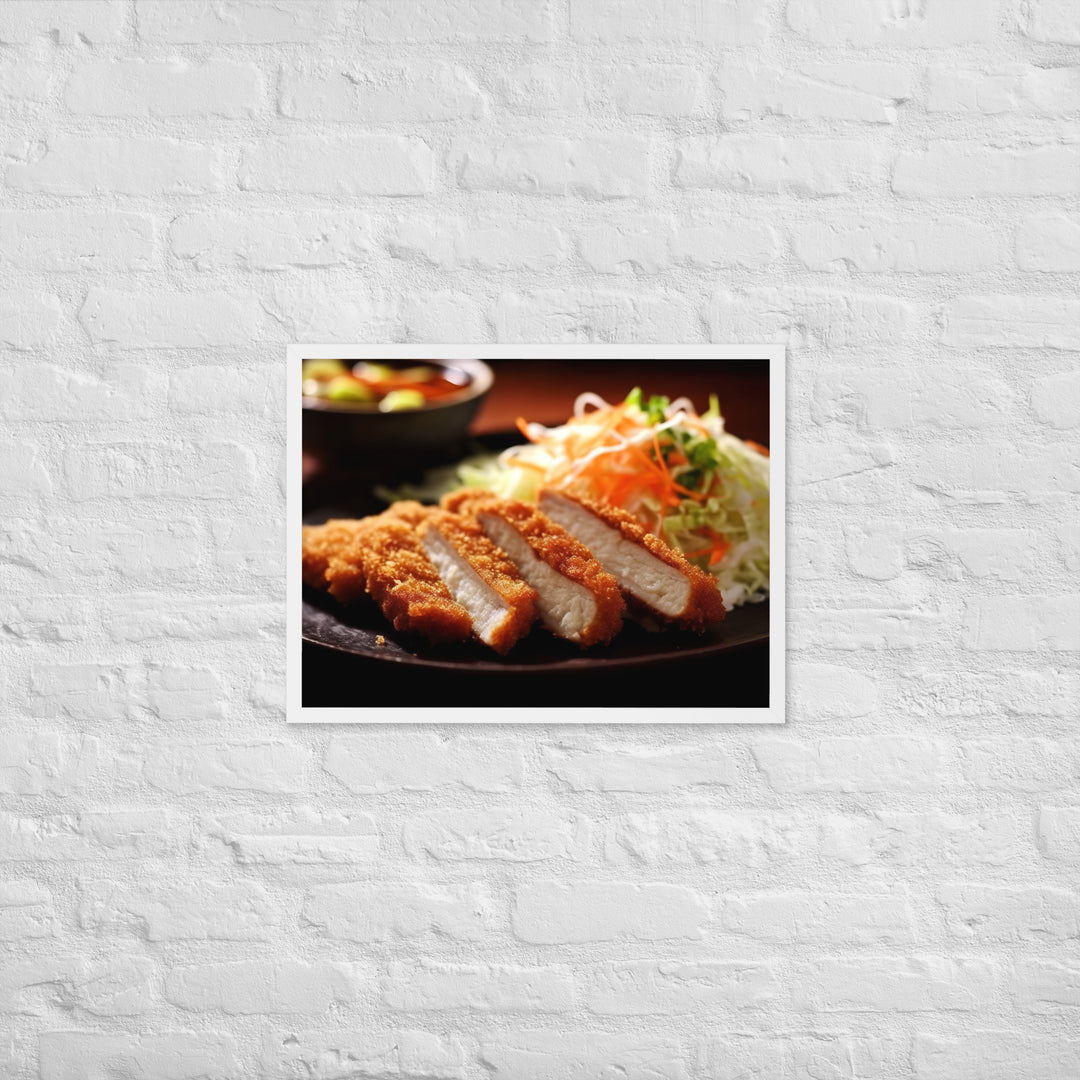 Tonkatsu Framed poster 🤤 from Yumify.AI