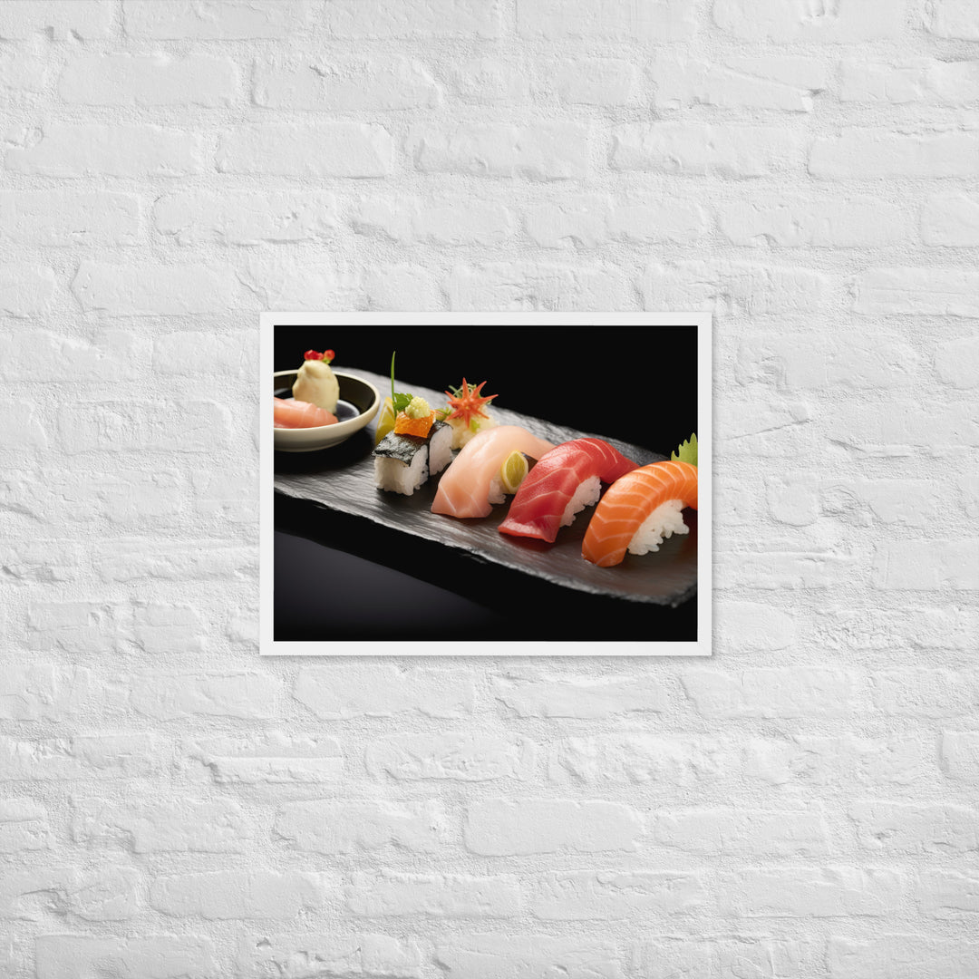 Sushi Framed poster 🤤 from Yumify.AI