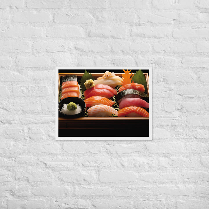 Sushi Framed poster 🤤 from Yumify.AI