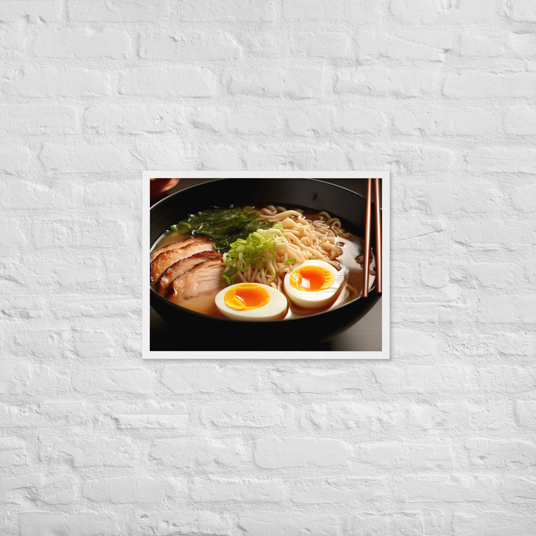 Ramen Framed poster 🤤 from Yumify.AI