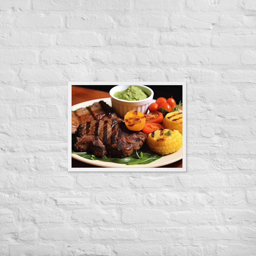 Nyama Choma Framed poster 🤤 from Yumify.AI