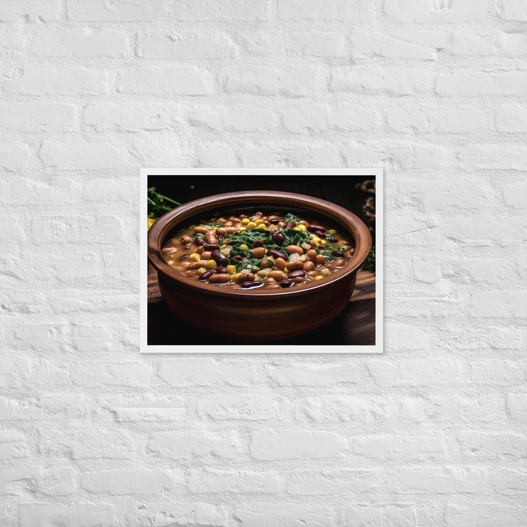 Githeri Framed poster 🤤 from Yumify.AI